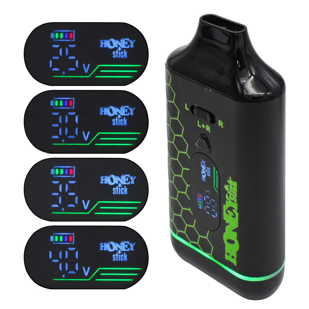 DUO VV Cart Pen - Dual Carts Vape with 4 Variable Voltage Settings