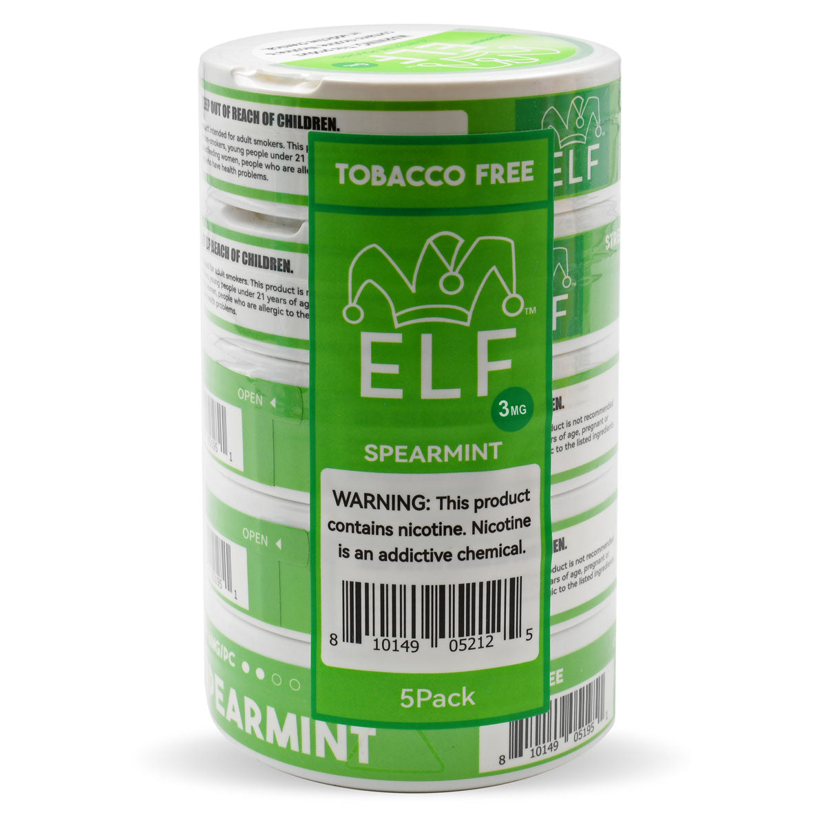 Spearmint Nic Pouches 5 Pack