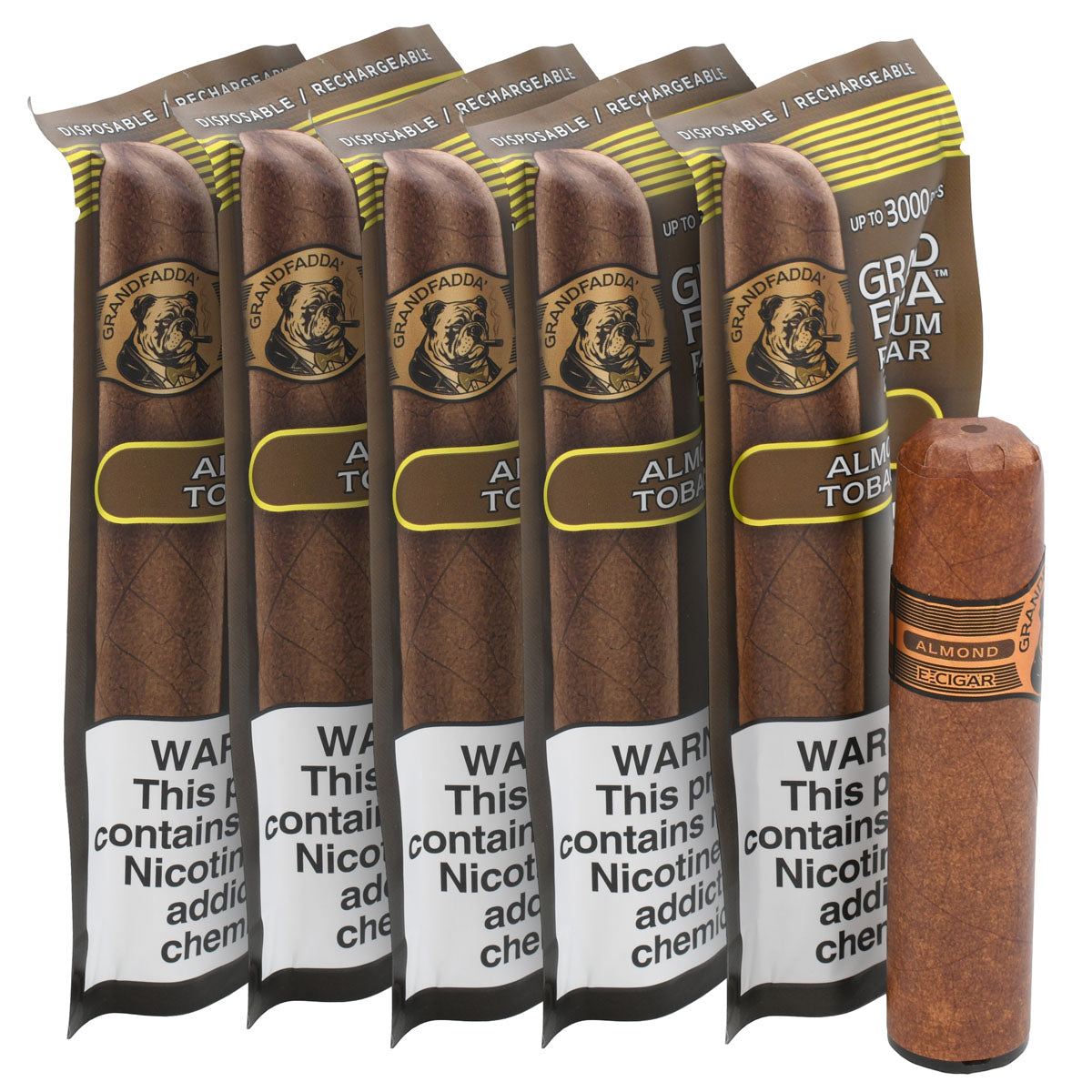 Almond E-Cigar 5-Pack