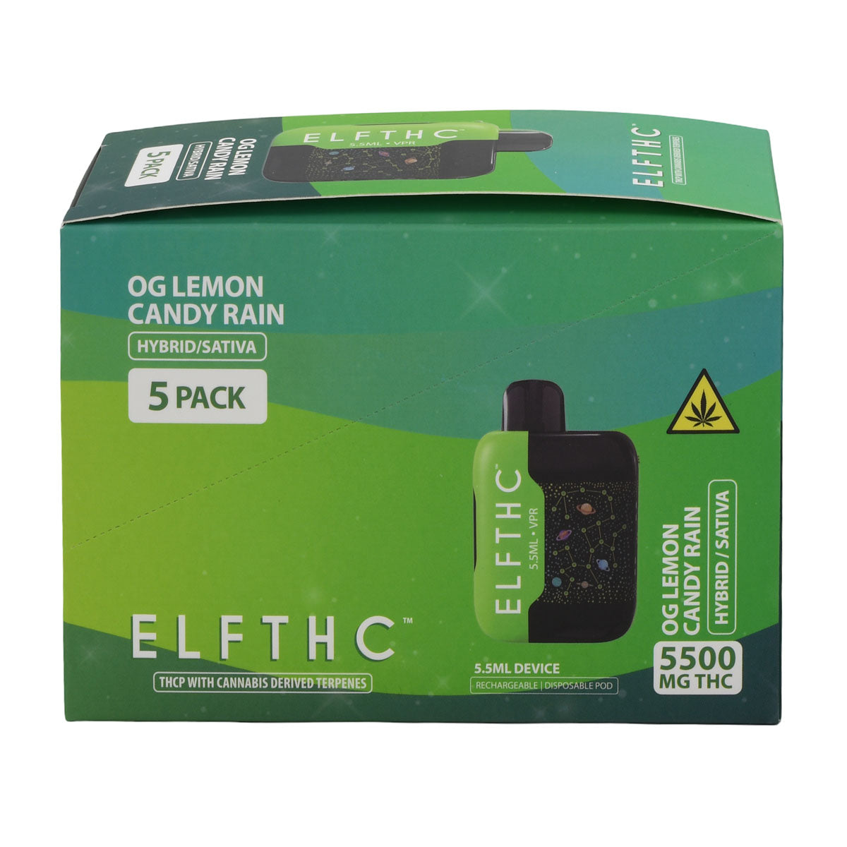 Elf THC Vape 5500 - 5 PACK