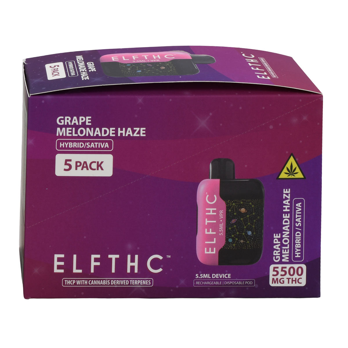 Elf THC Vape 5500 - 5 PACK