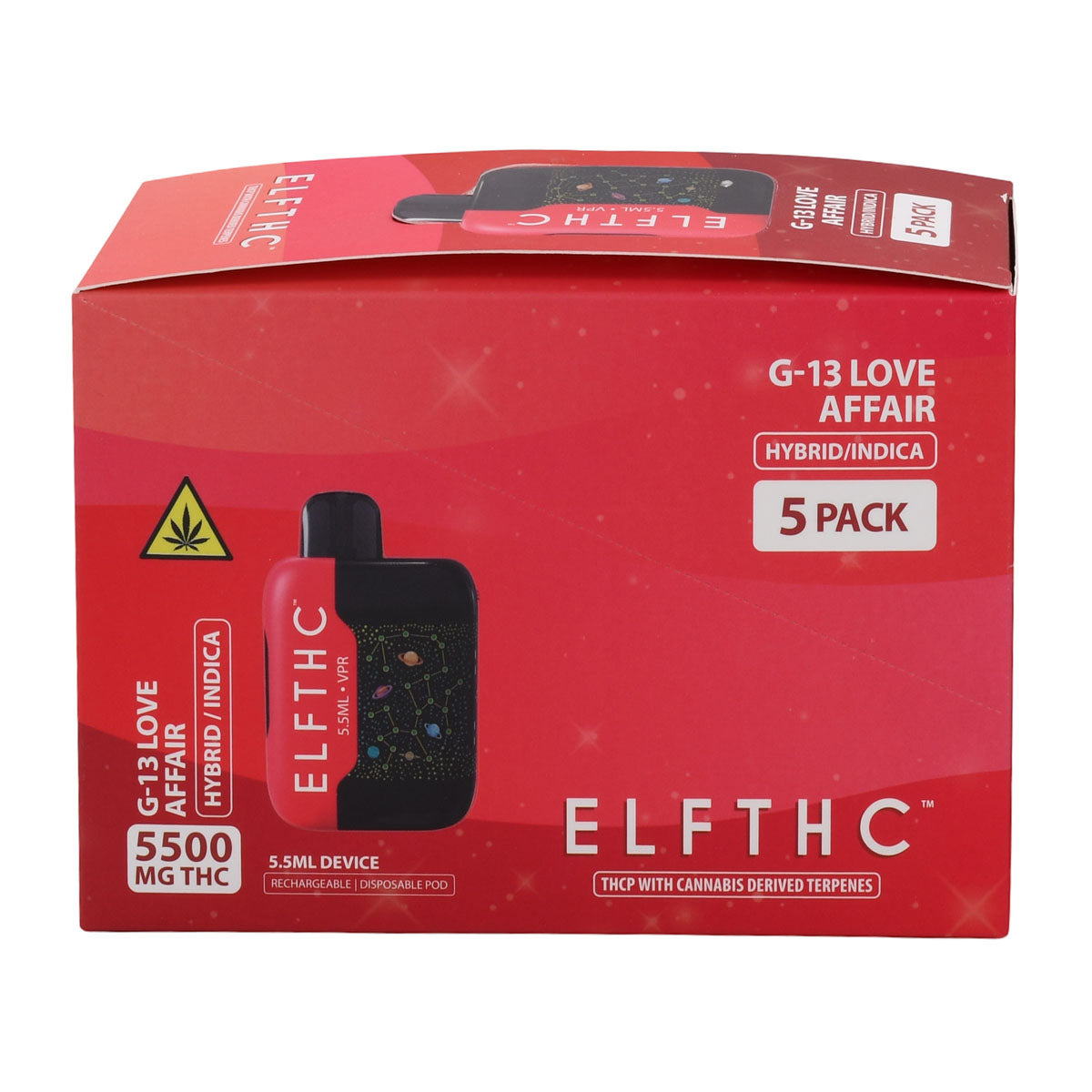 Elf THC Vape 5500 - 5 PACK