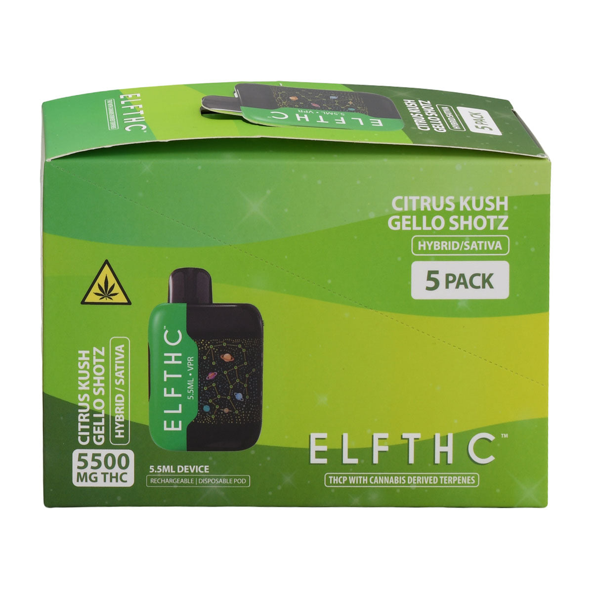 Elf THC Vape 5500 - 5 PACK