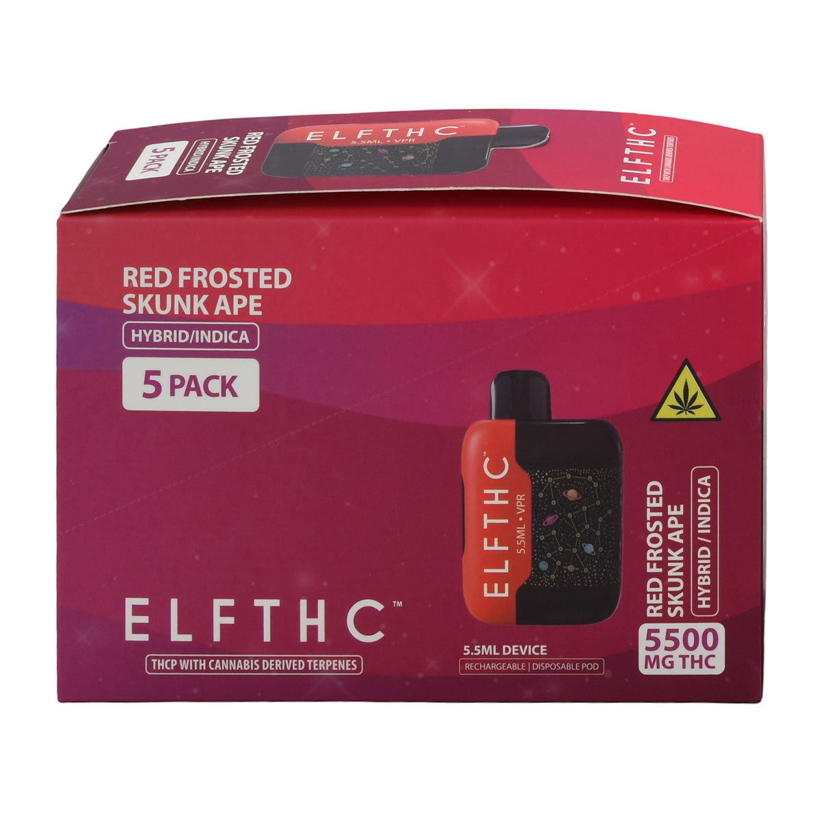 Elf THC Vape 5500 - 5 PACK