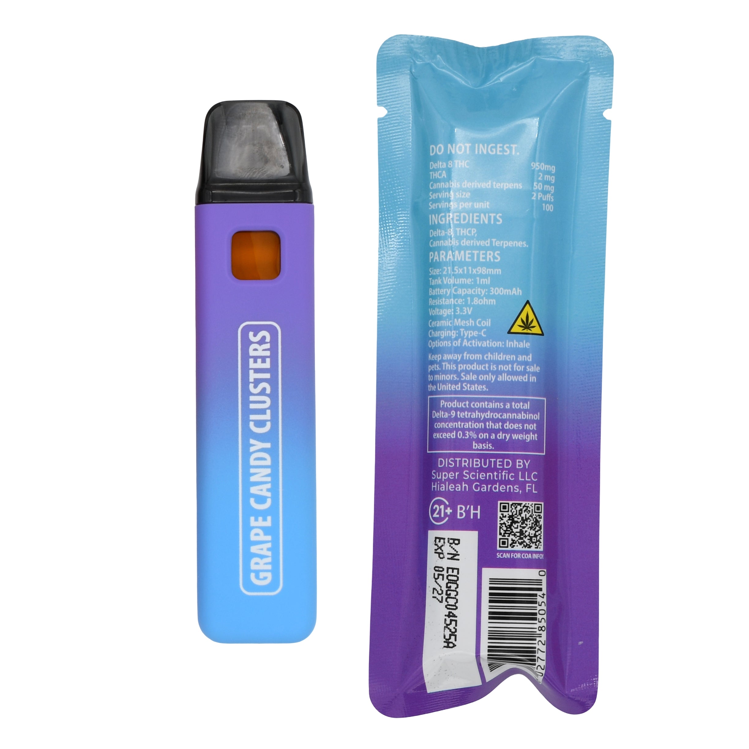 Elf THC 1G Vape 15 PACK