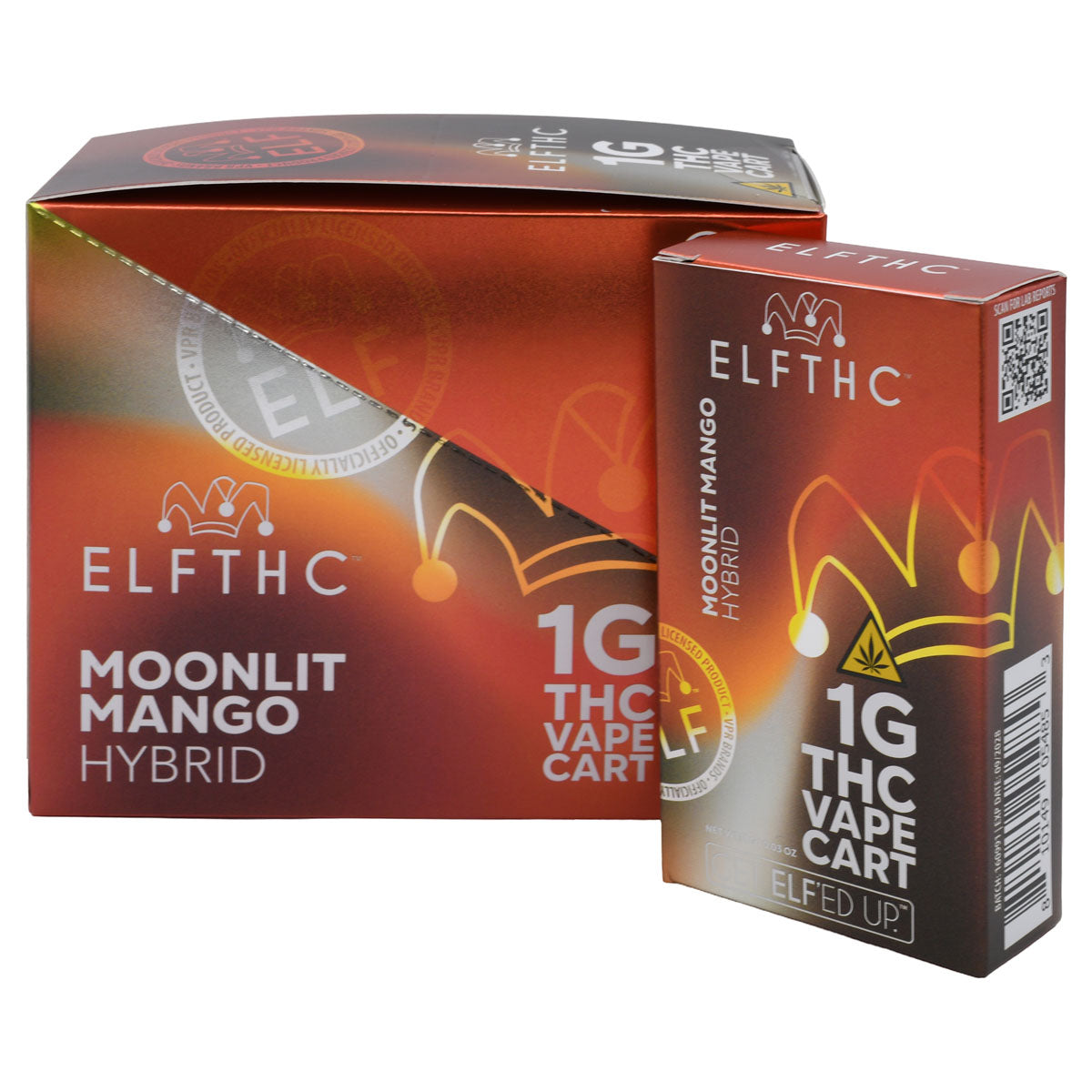 Elf THC 1G Oil Prefilled Cartridges 5 PACK