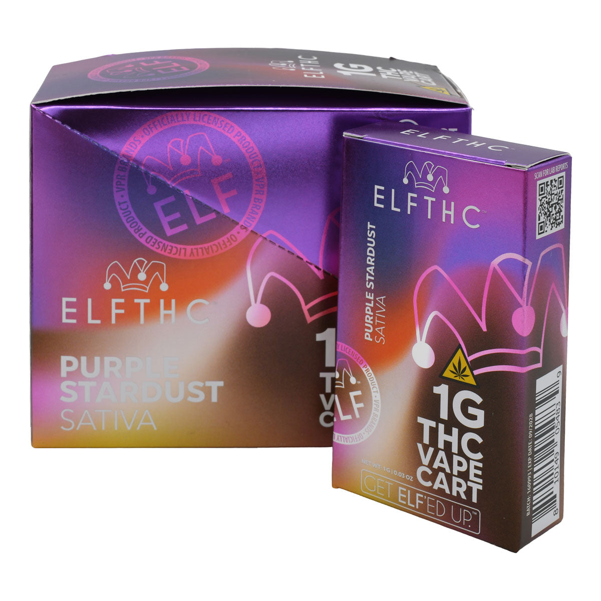 Elf THC 1G Oil Prefilled Cartridges 5 PACK