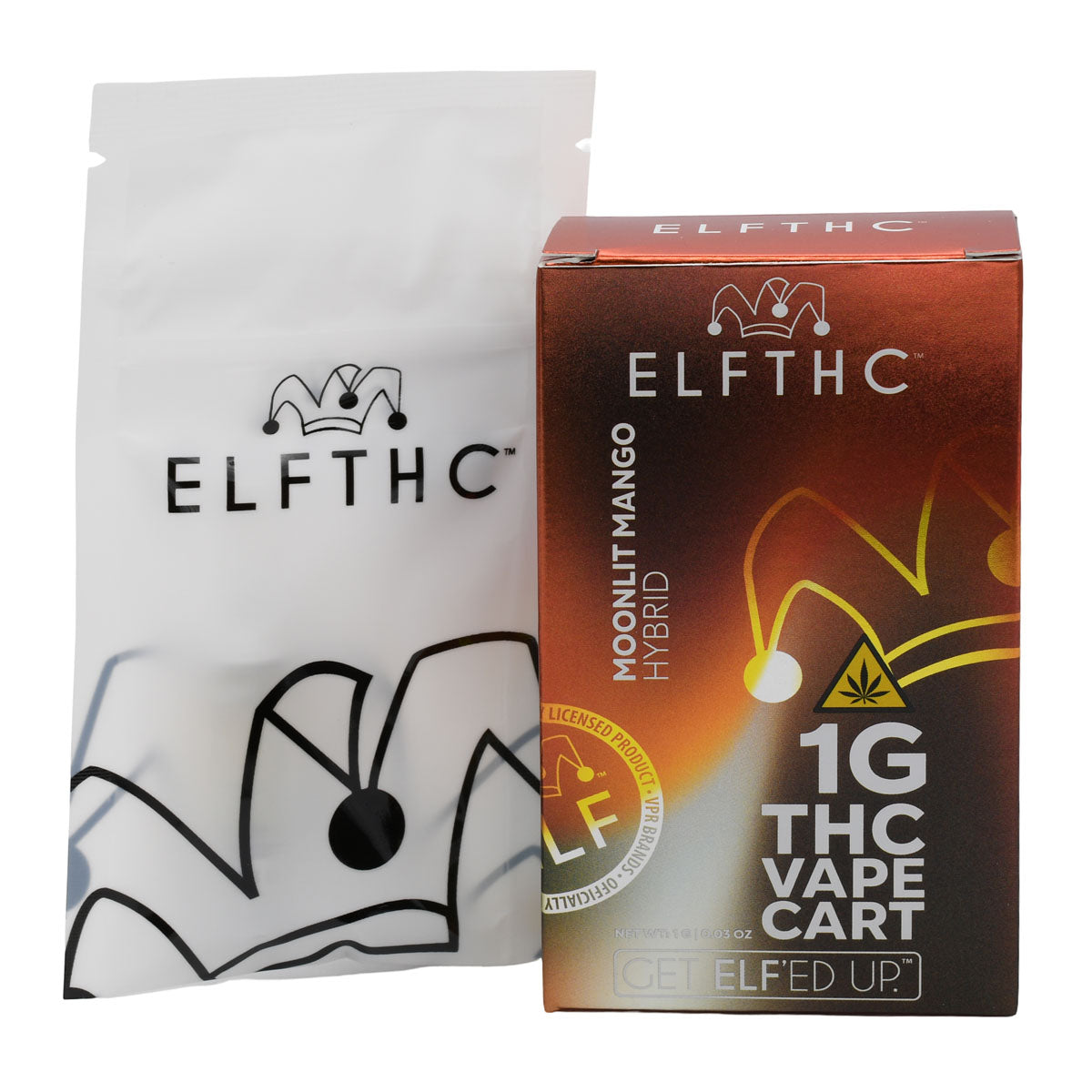 Elf THC 1G Oil Prefilled Cartridges 5 PACK