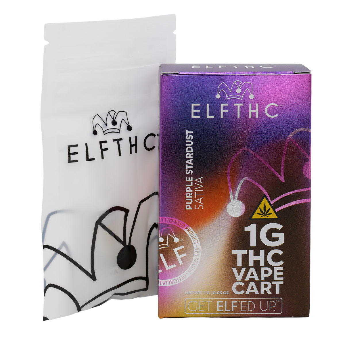 Elf THC 1G Oil Prefilled Cartridges 5 PACK