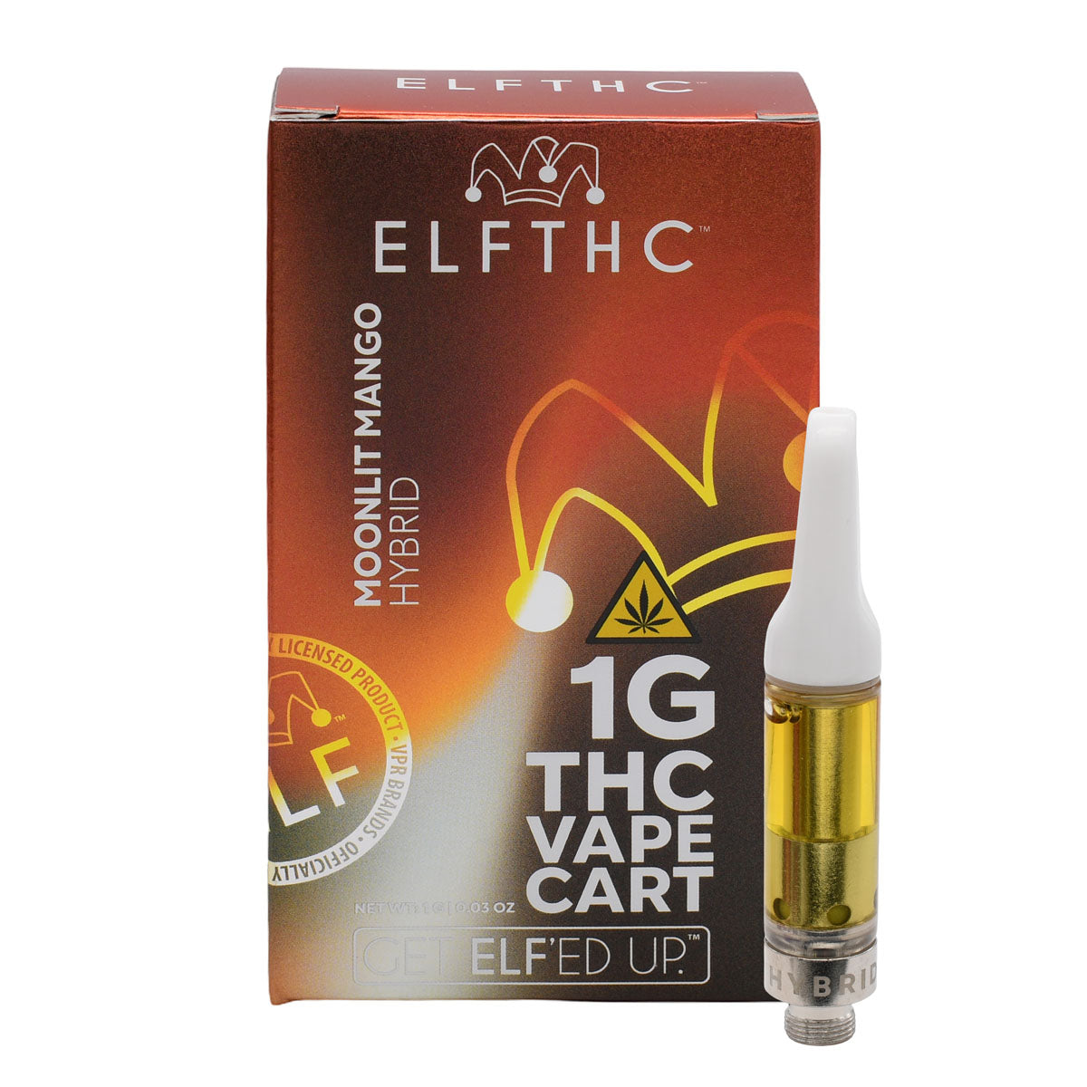 Elf THC 1G Oil Prefilled Cartridges 5 PACK
