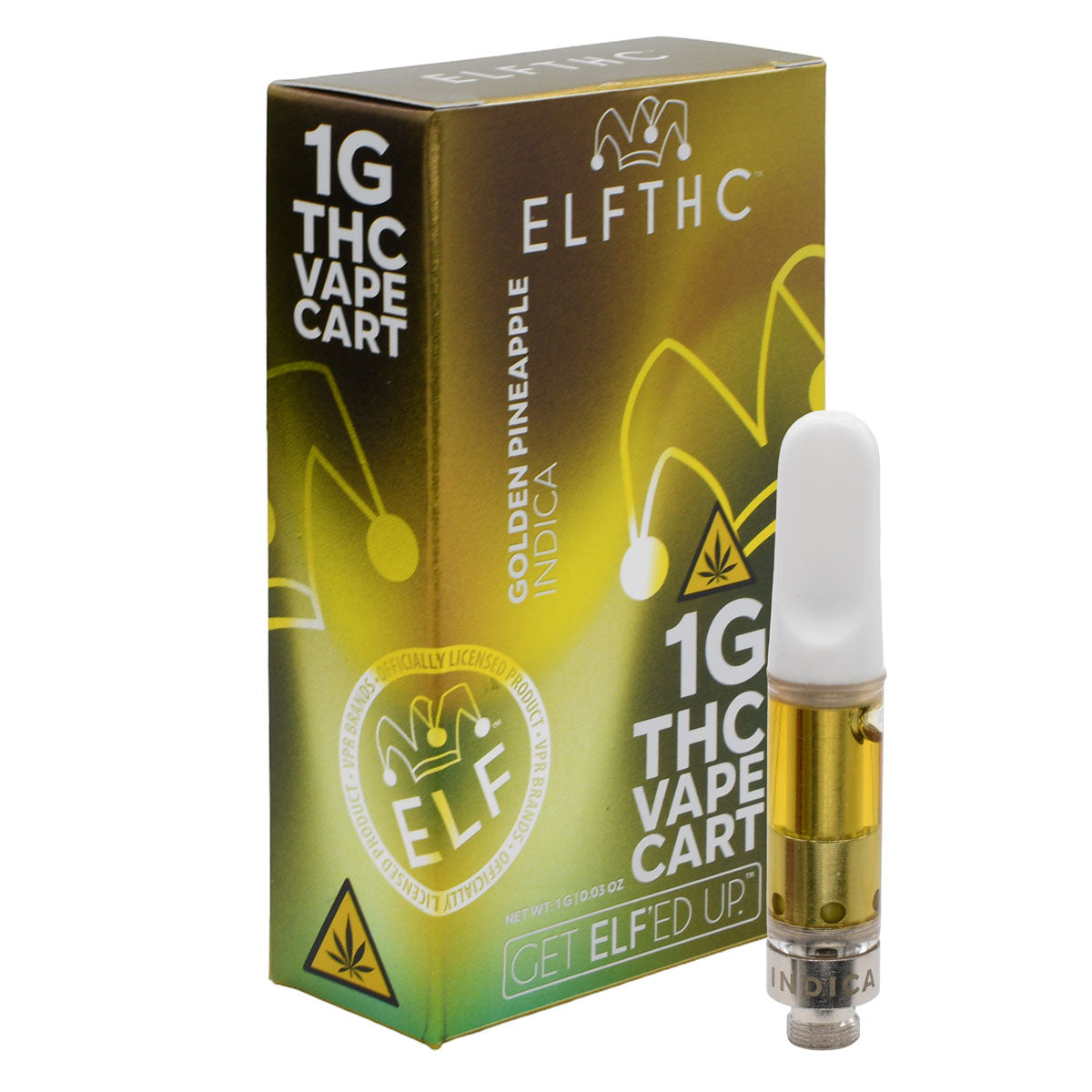 Elf THC 1G Oil Prefilled Cartridges 5 PACK