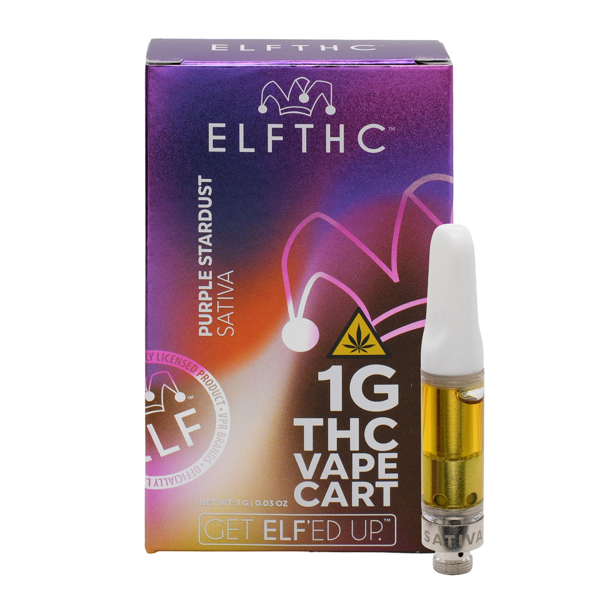 Elf THC 1G Oil Prefilled Cartridges 5 PACK