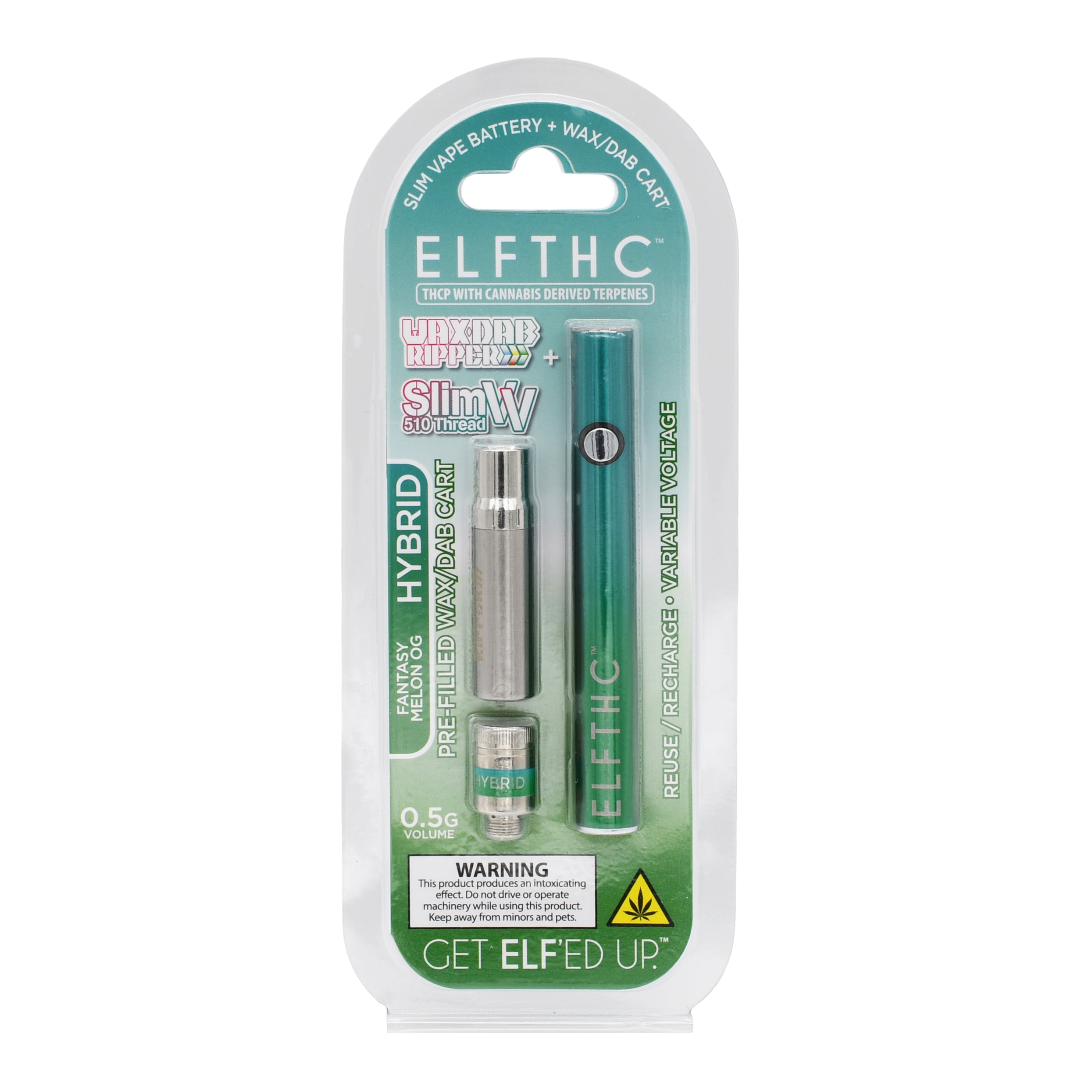 Elf THC Slim VV Dab Pen - 5 PACK