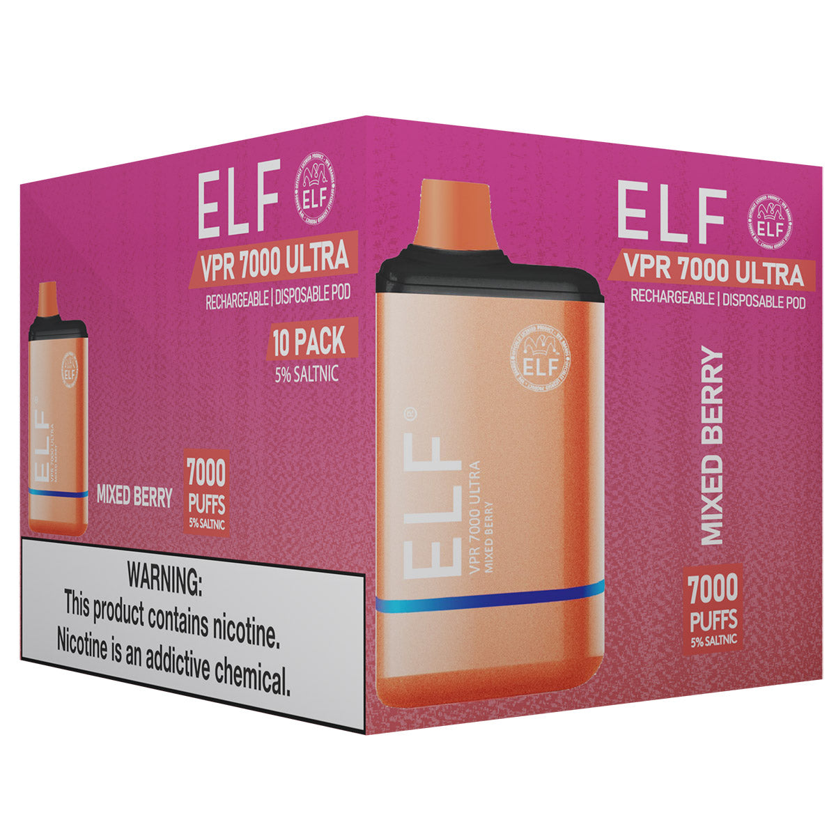 ELF Vape VPR 7000 Puffs Disposable