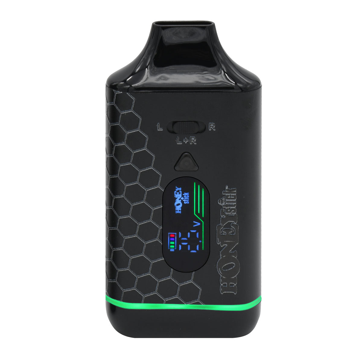 Black front active Honeystick DUO VV Cart Pen