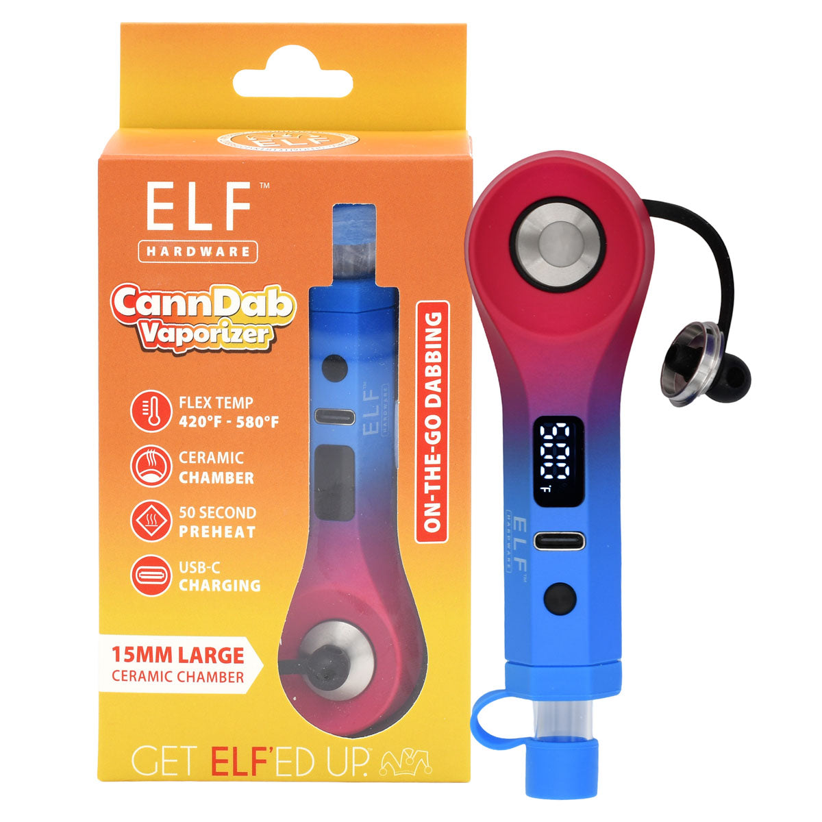 Elf CannDab Vape Pipe Packaging