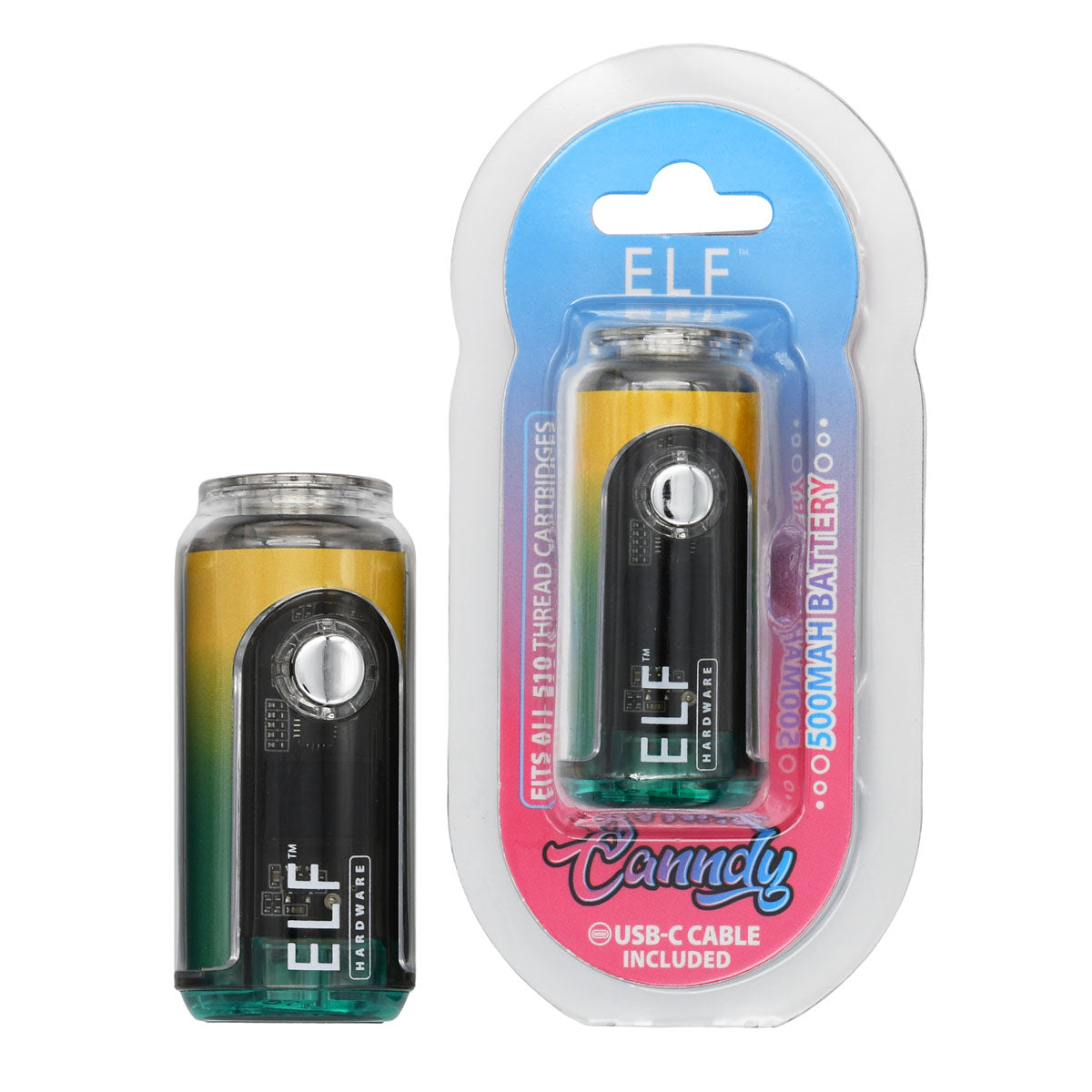 Elf Hardware Canndy 510 Battery 15PCS POP