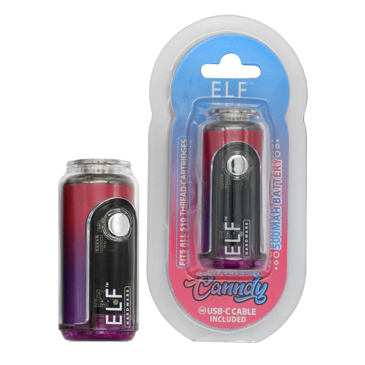 Elf Hardware Canndy 510 Battery 15PCS POP