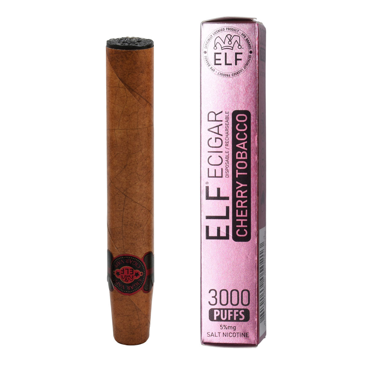 Cherry Tobacco - Elf Cigar Vape Disposable - 15PCS POP