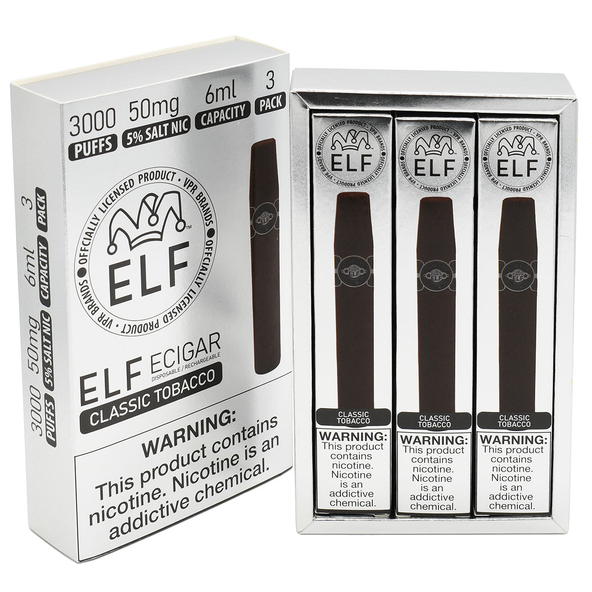 Elf Cigar Vape Disposable - 3PCS Box