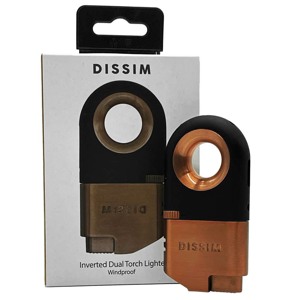 Dissim Inverted Torch Lighter (Dual Jet)