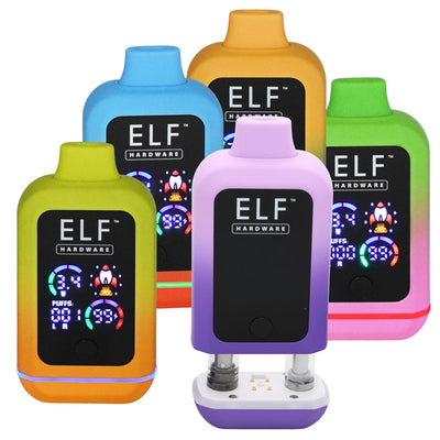 Elf Canndual Extreme - Conceal Dual 510 Cart Battery 10 PCS POP