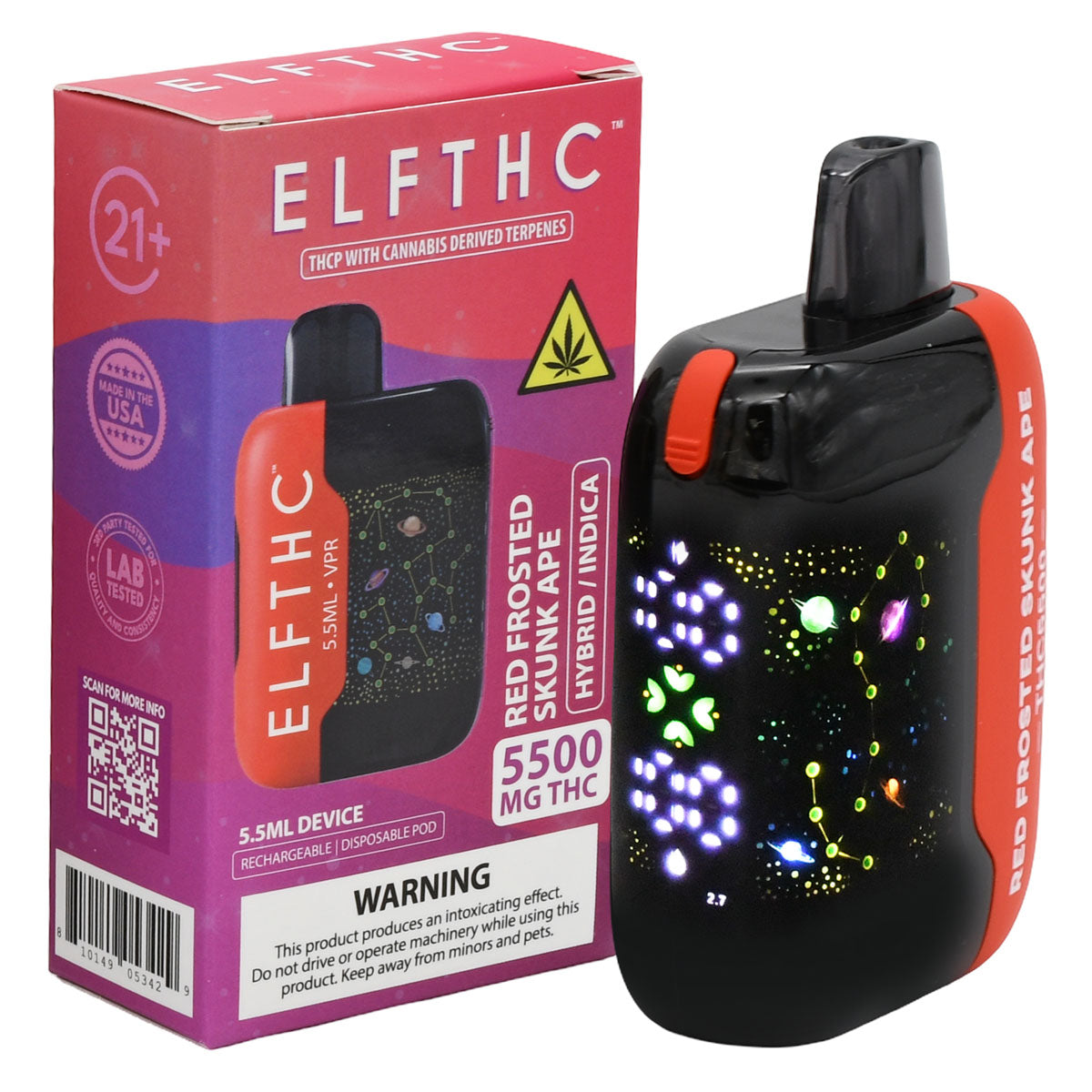 Elf THC Vape 5500 - 5 PACK