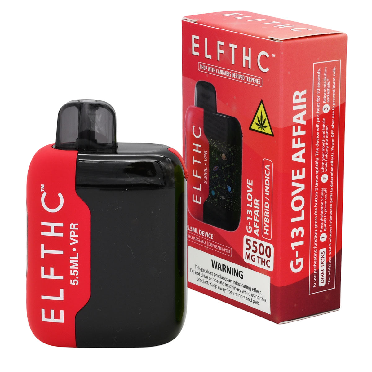 Elf THC Vape 5500 - 5 PACK