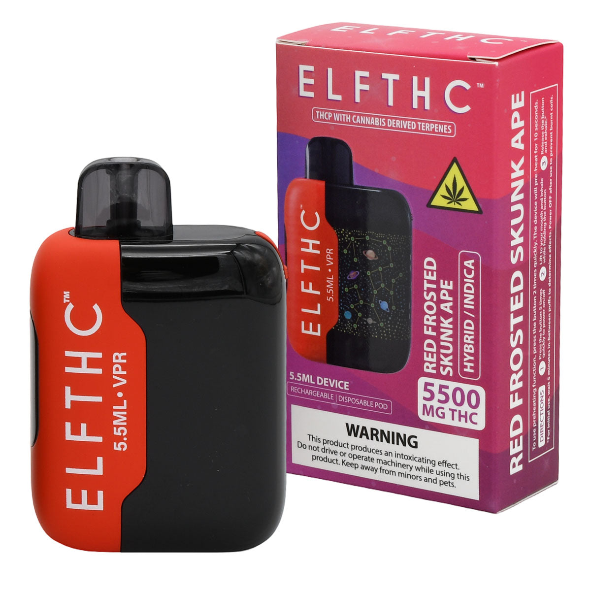 Elf THC Vape 5500 - 5 PACK
