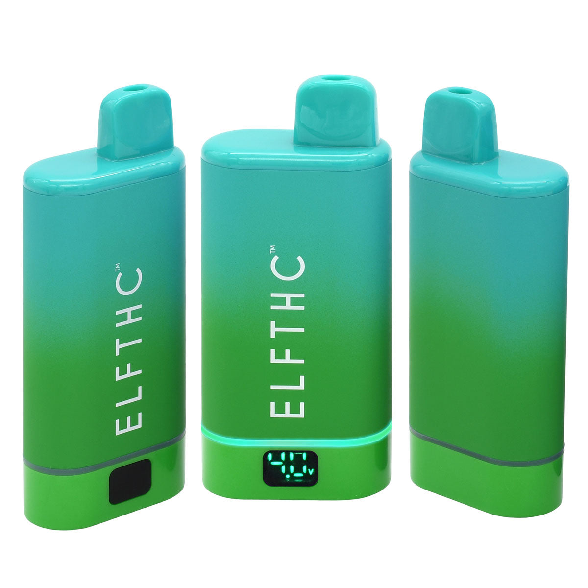 Elf THC Cartridge Battery - Aqua / Green