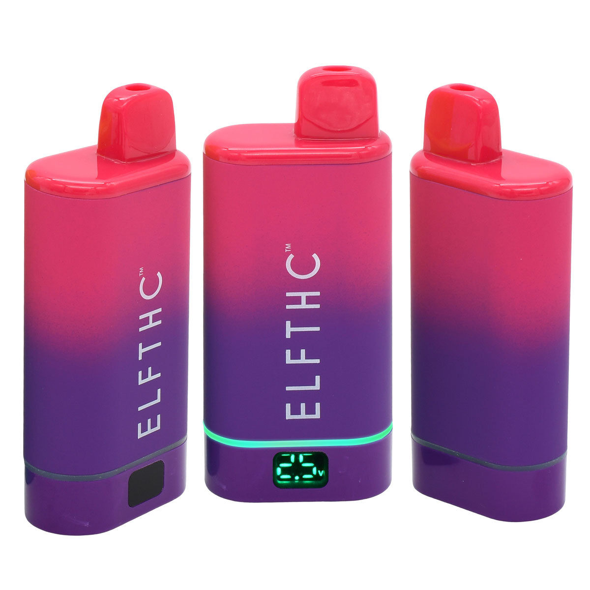 Elf THC Cartridge Battery - Red / Purple