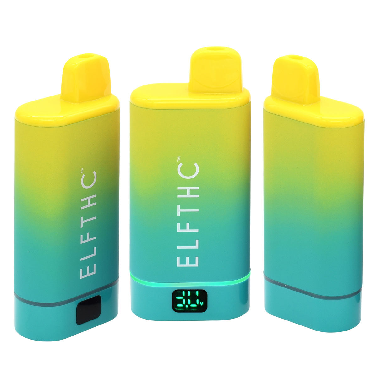 Elf THC Cartridge Battery - Yellow / Green