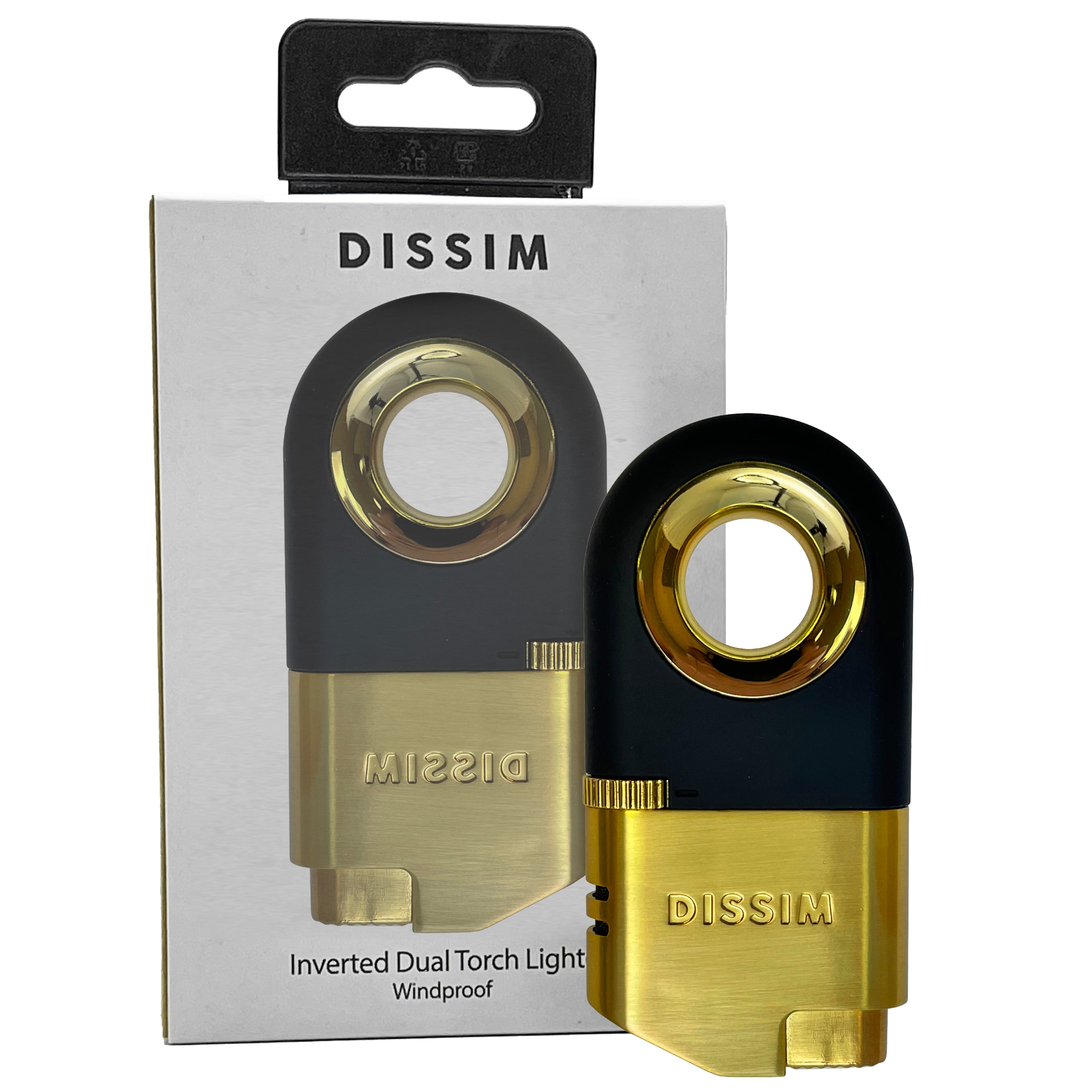Dissim Inverted Torch Lighter (Dual Jet)