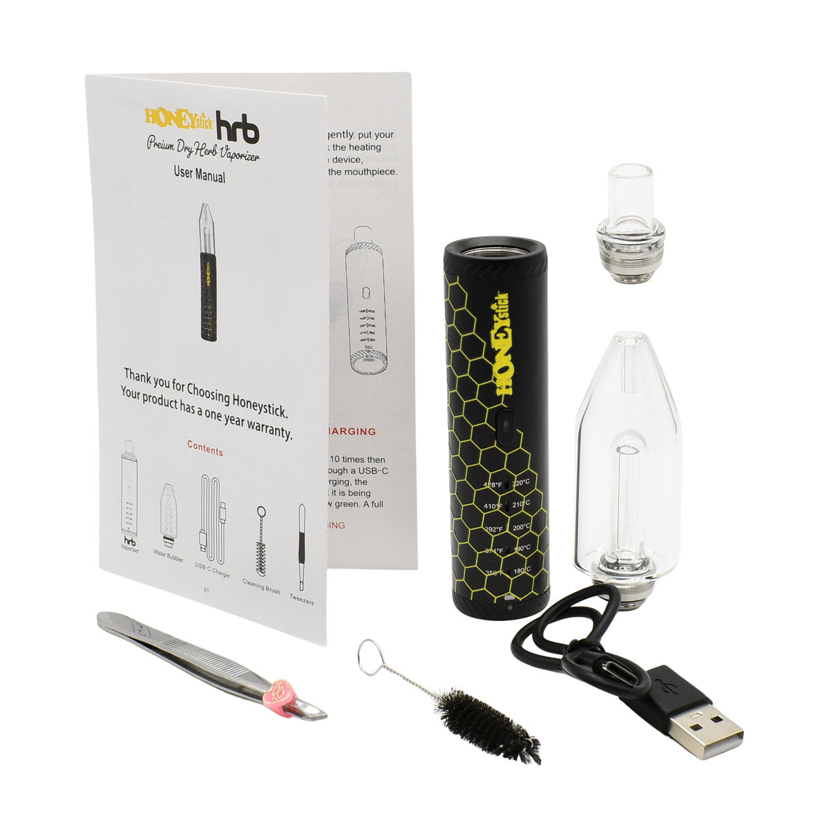 HRB Premium HoneyStick Dry Herb Vaporizer