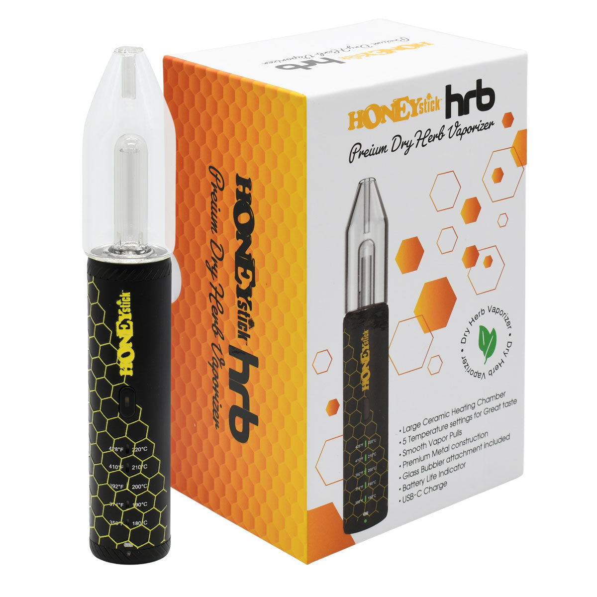 HRB Premium HoneyStick Dry Herb Vaporizer