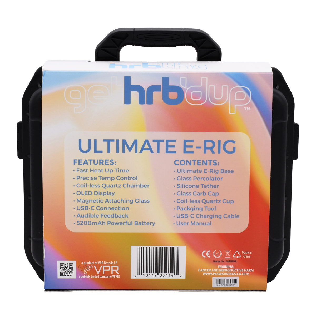 HRB'Dup E-Rig for Dab Concentrate