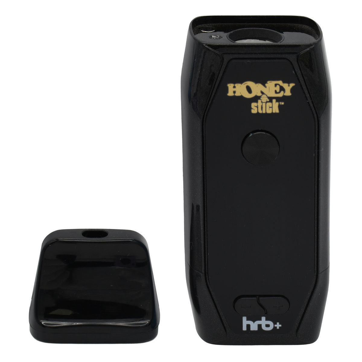 Magnetic Mouthpiece next to Black HRB+ Battery 