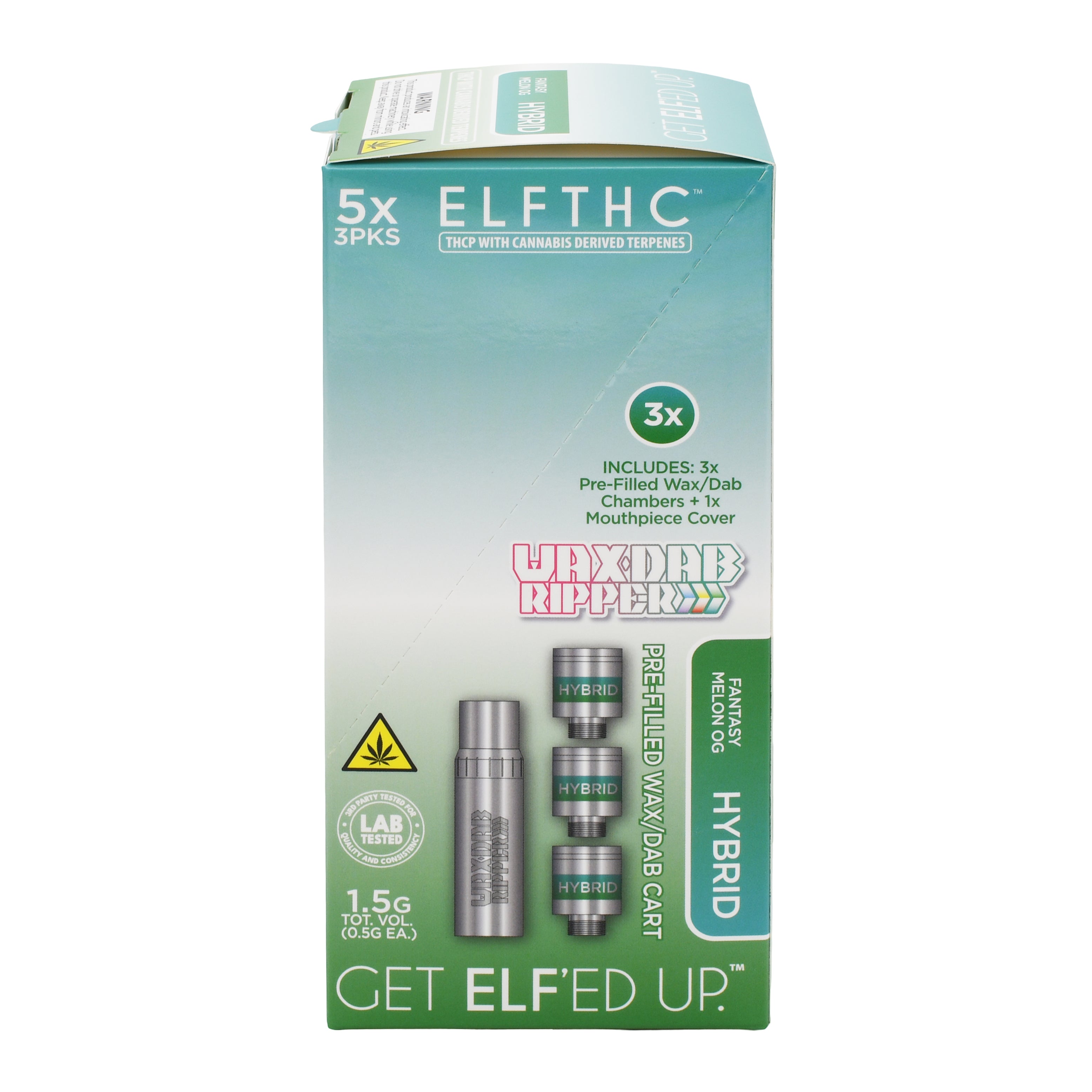 Elf THC Ripper Prefilled Dab Cartridge - 5 PACK