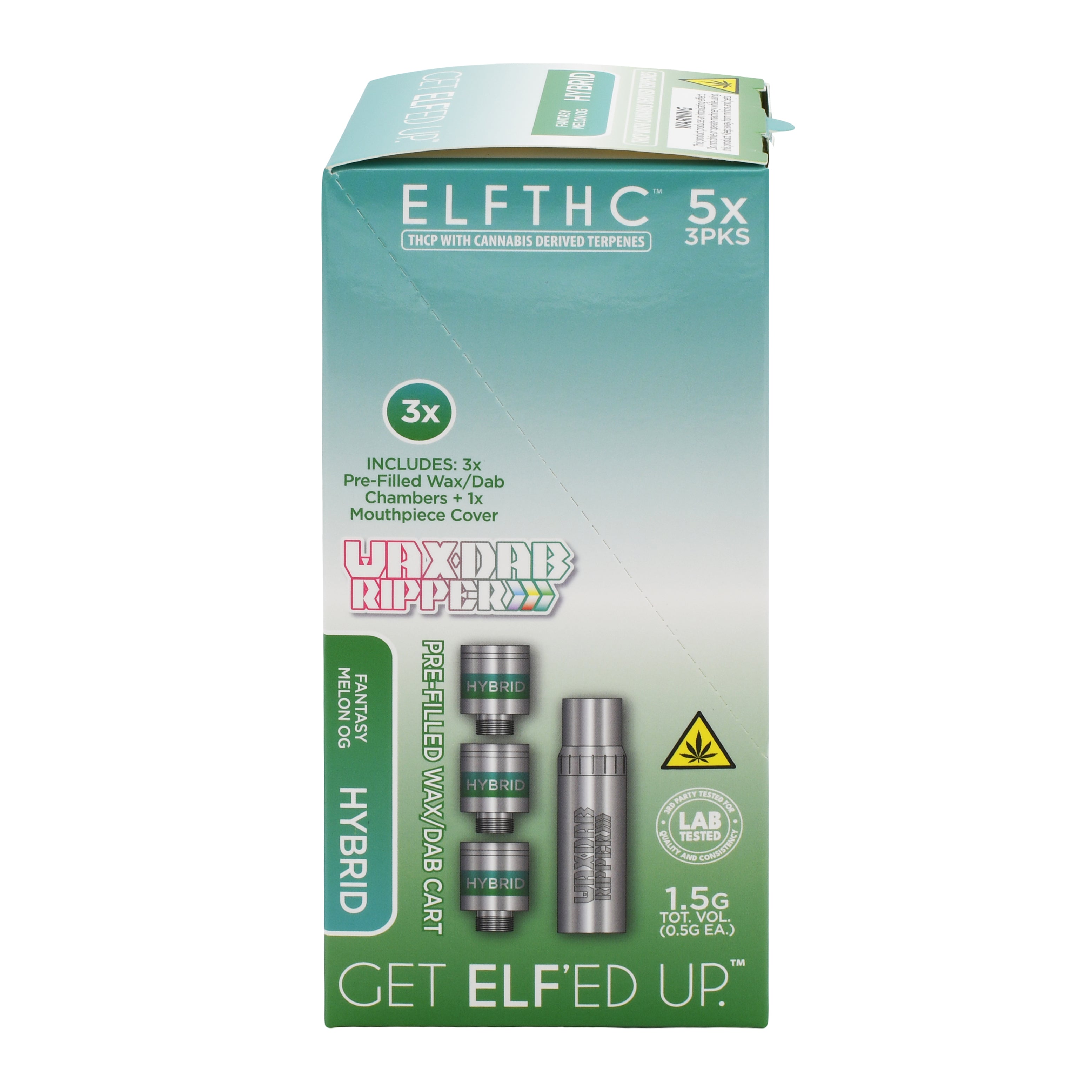Elf THC Ripper Prefilled Dab Cartridge - 5 PACK
