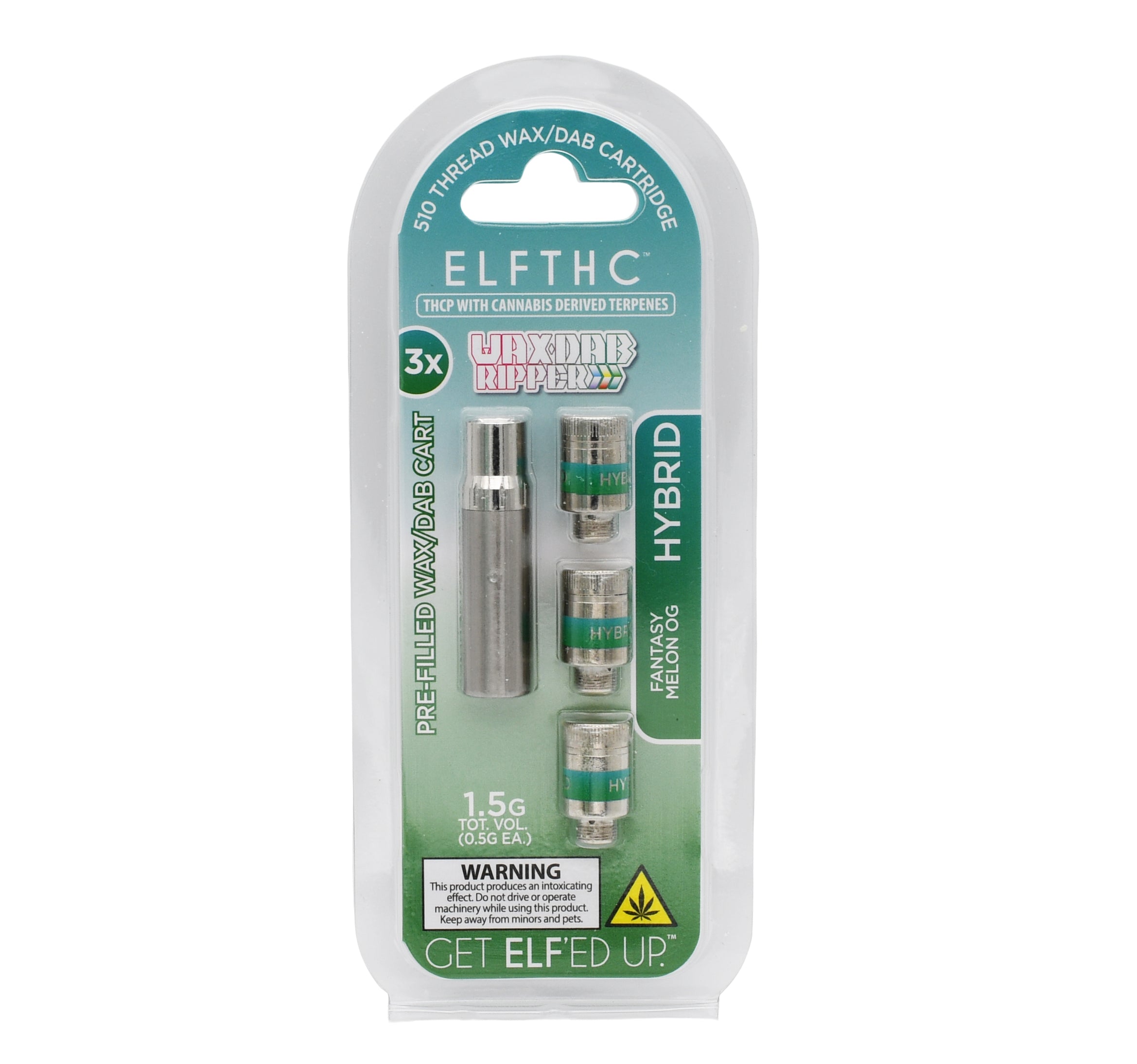 Elf THC Ripper Prefilled Dab Cartridge - 5 PACK