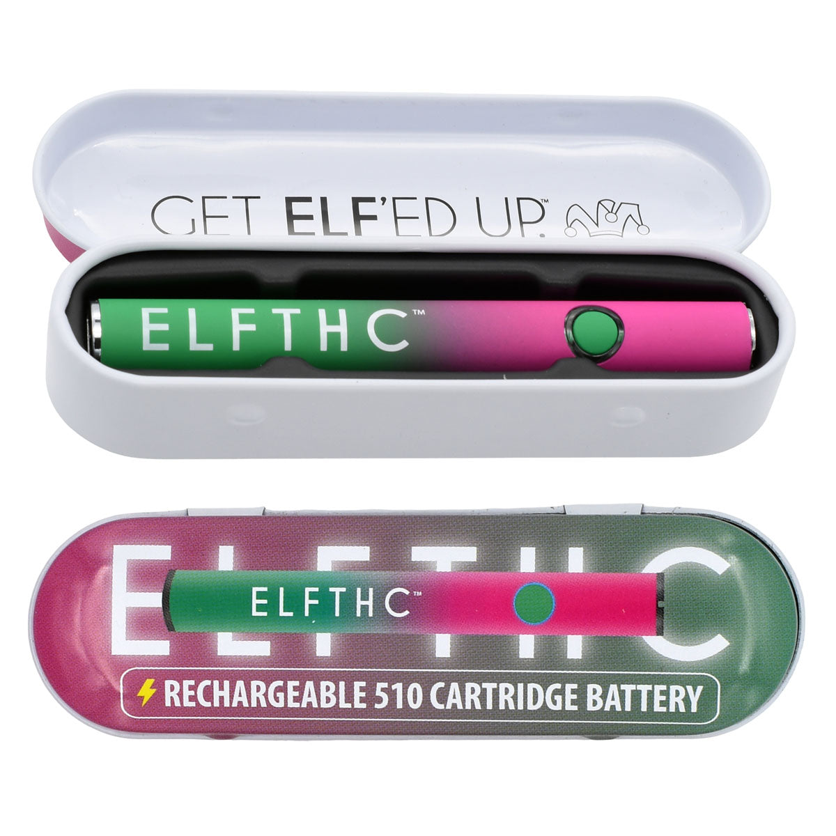Elf THC Rechargeable 510 Stick Battery 10 PCS Brick