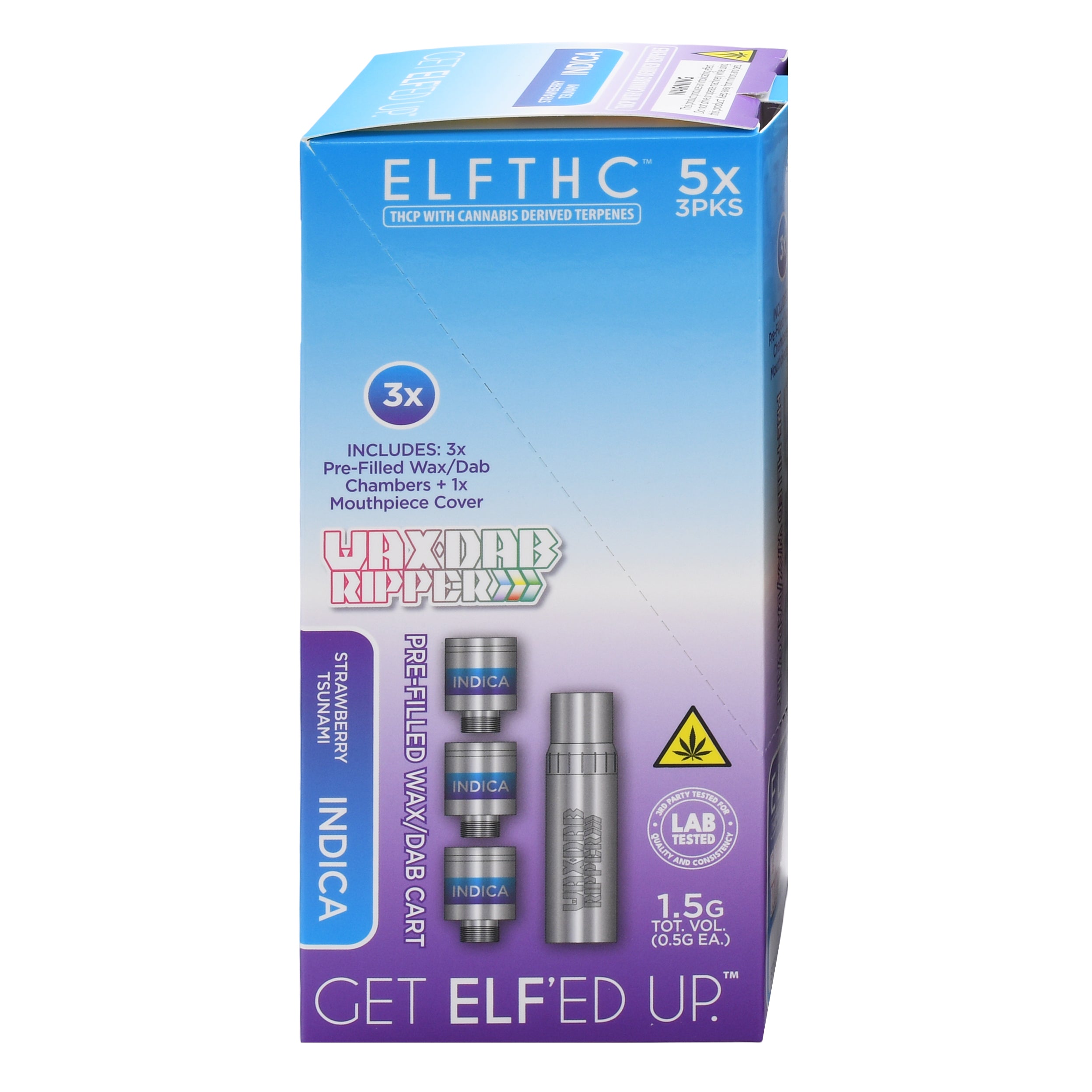 Elf THC Ripper Prefilled Dab Cartridge - 5 PACK
