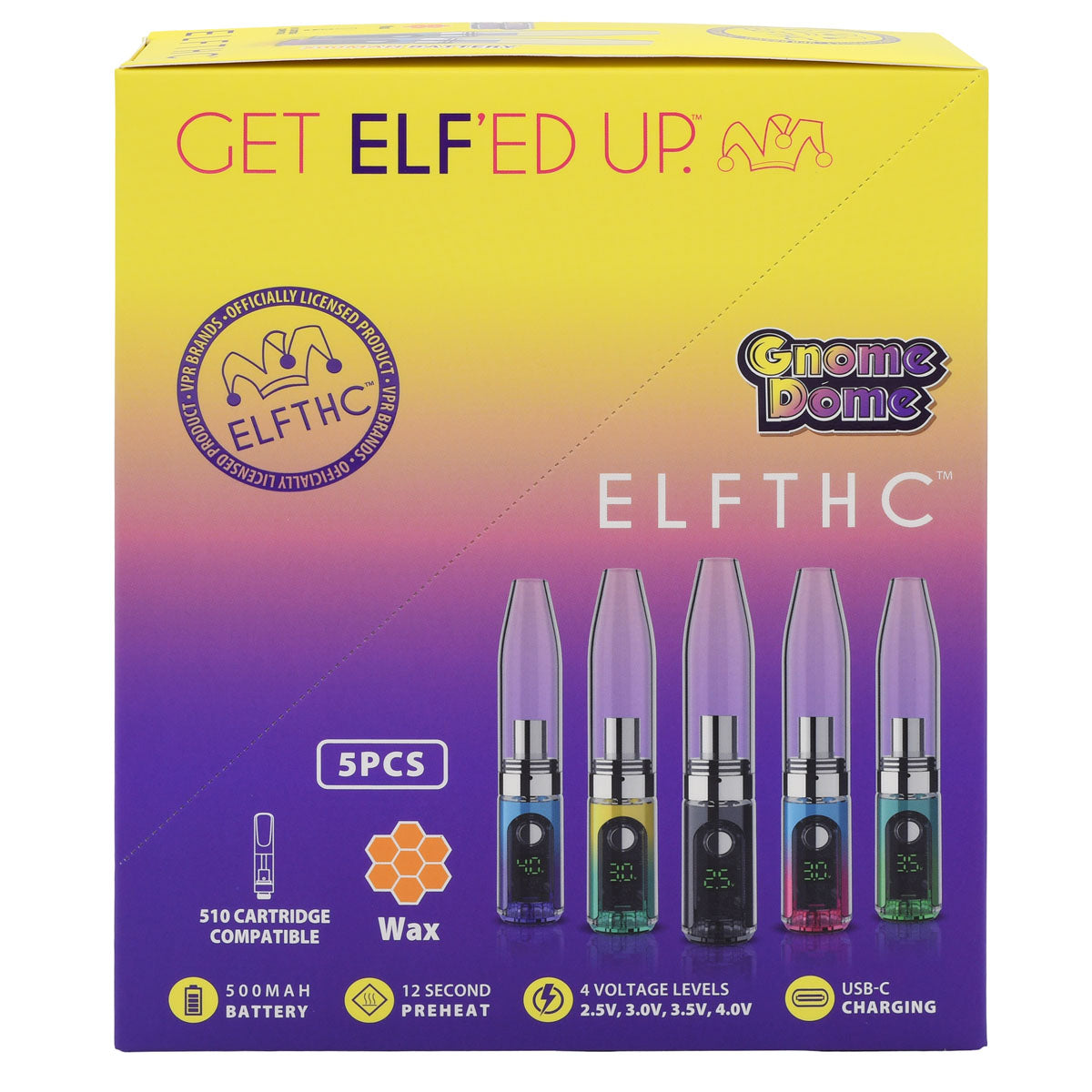 Gnome Dome Mini Vape Rig For Dabs | 5PCS POP