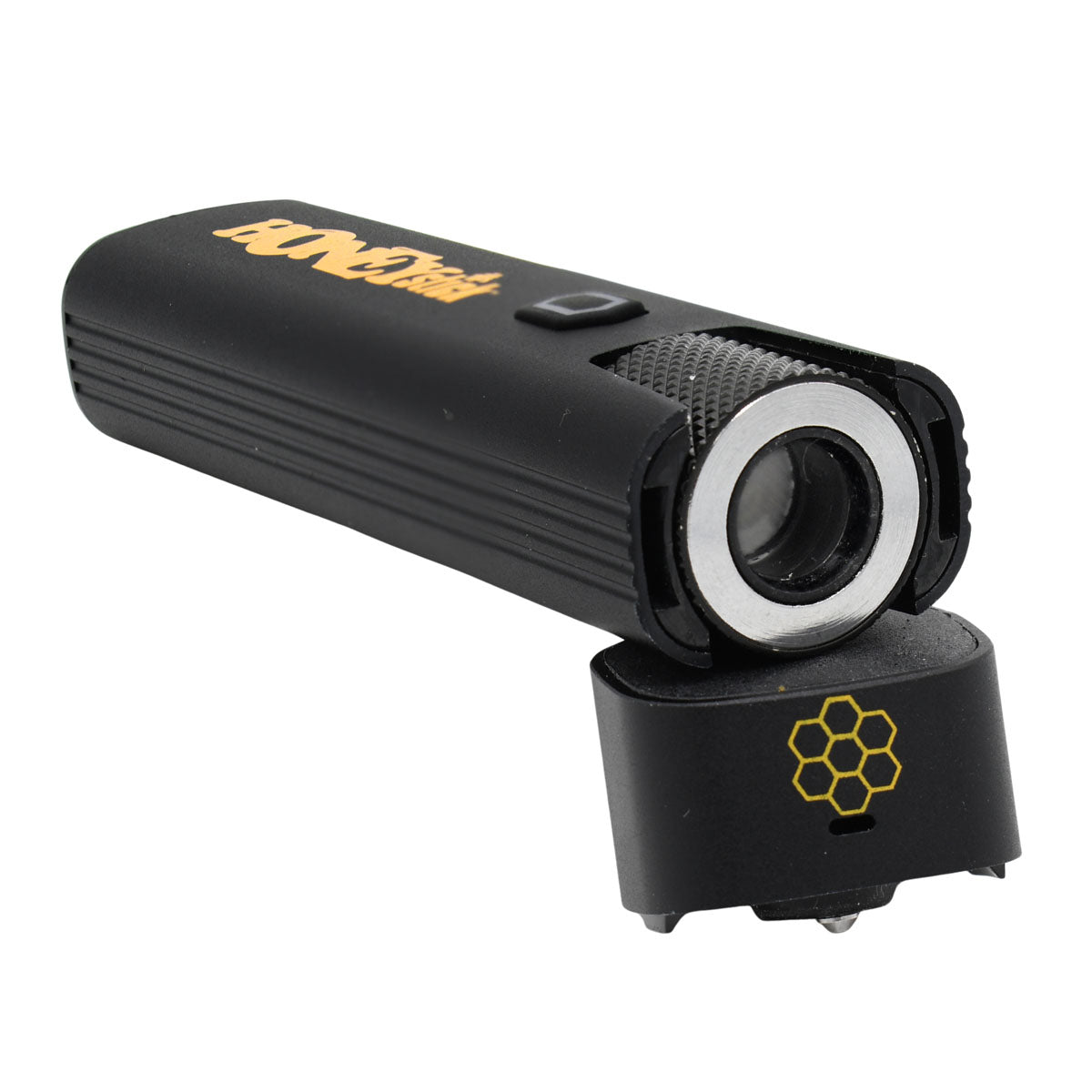 HoneyStick Pocket Plasma Dab Pen showing quartz-glass wax heater