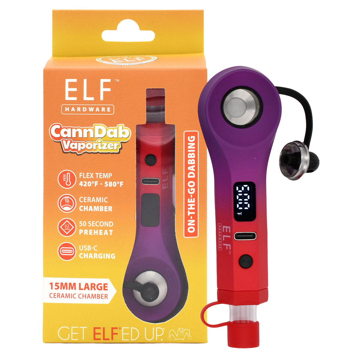 Elf CannDab Vape Pipe Packaging