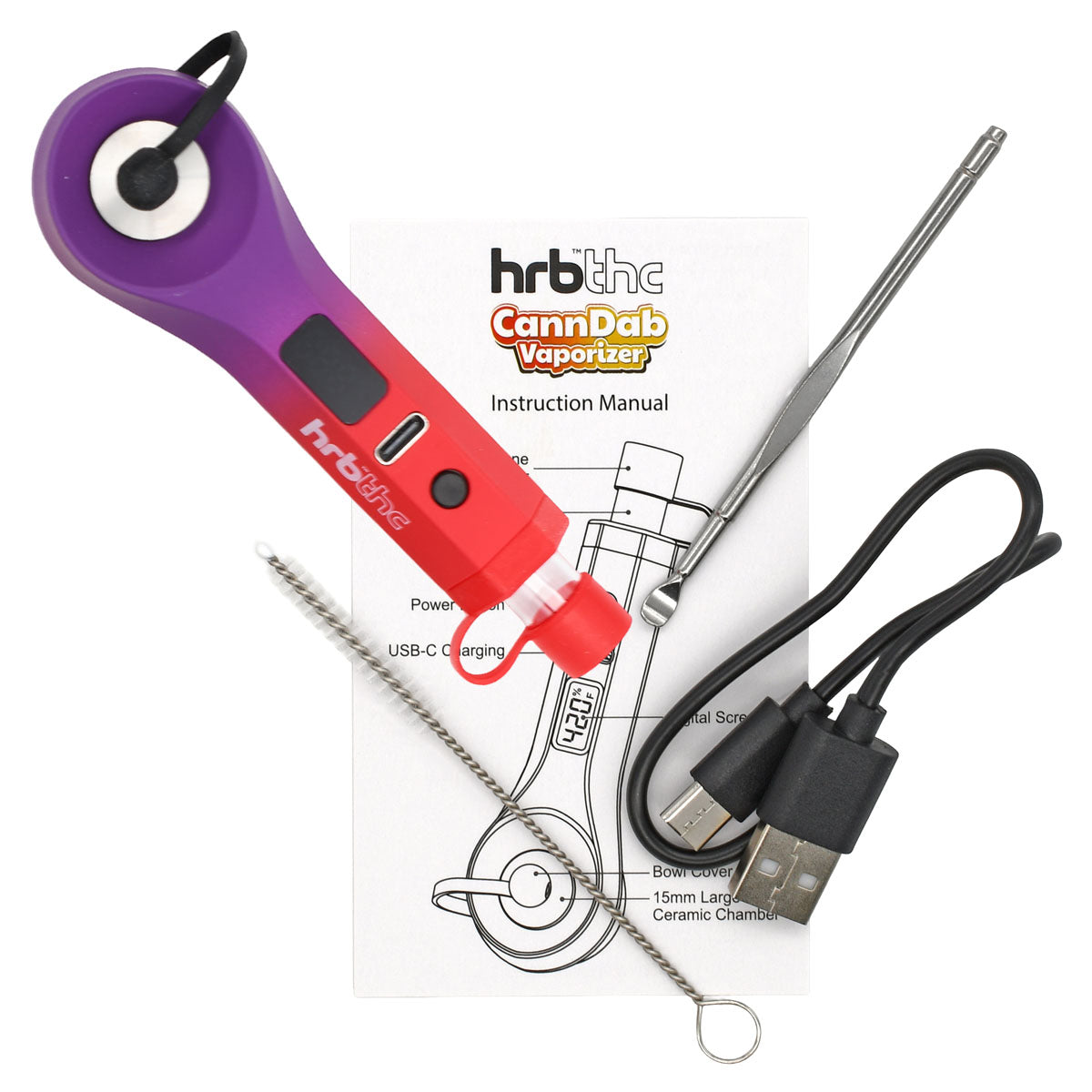 HRB CannDab Vape Pipe for Concentrates