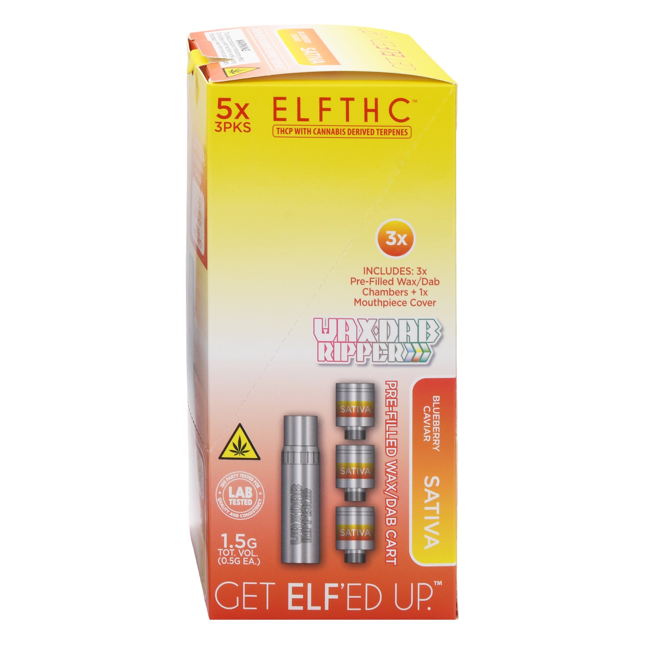 Elf THC Ripper Prefilled Dab Cartridge - 5 PACK