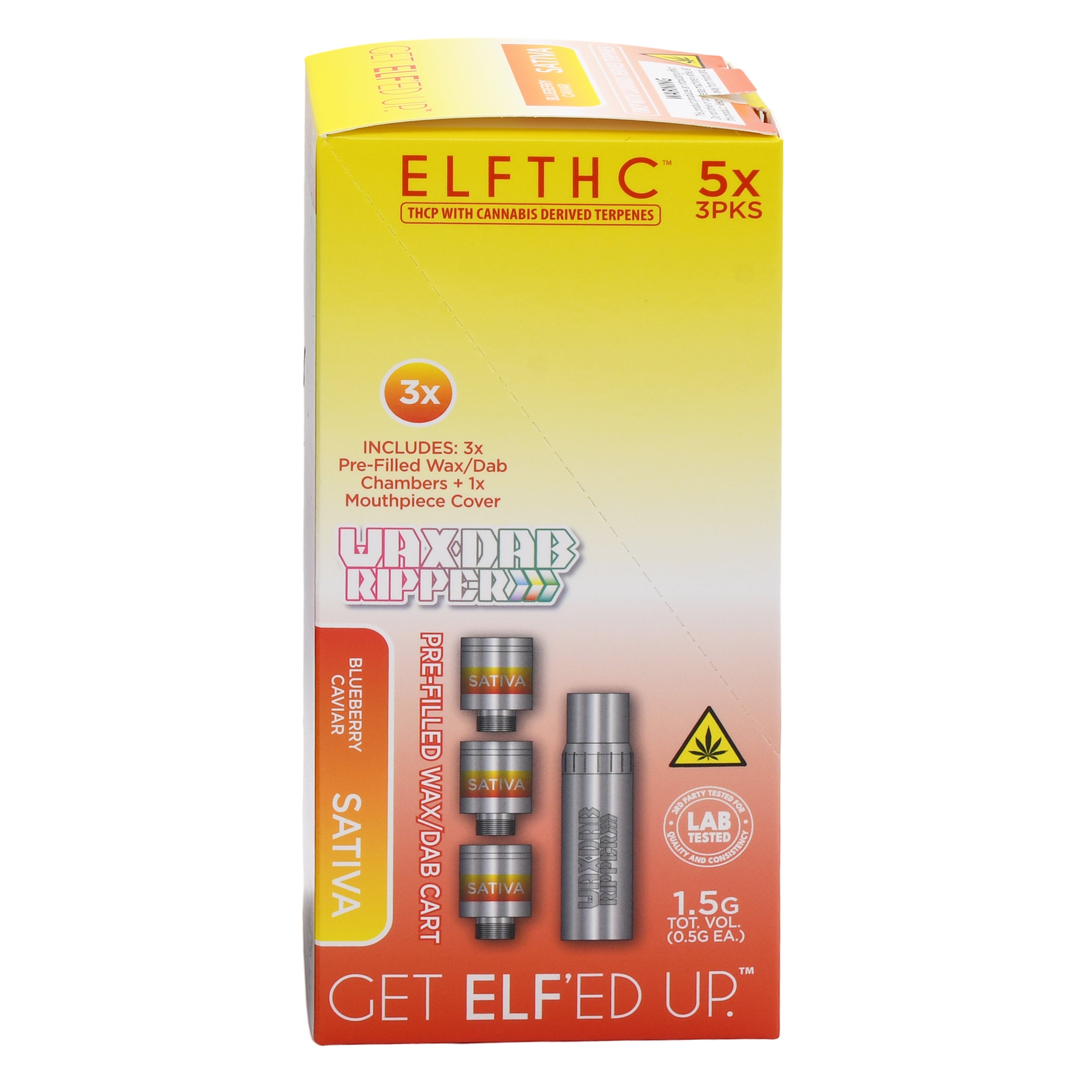 Elf THC Ripper Prefilled Dab Cartridge - 5 PACK