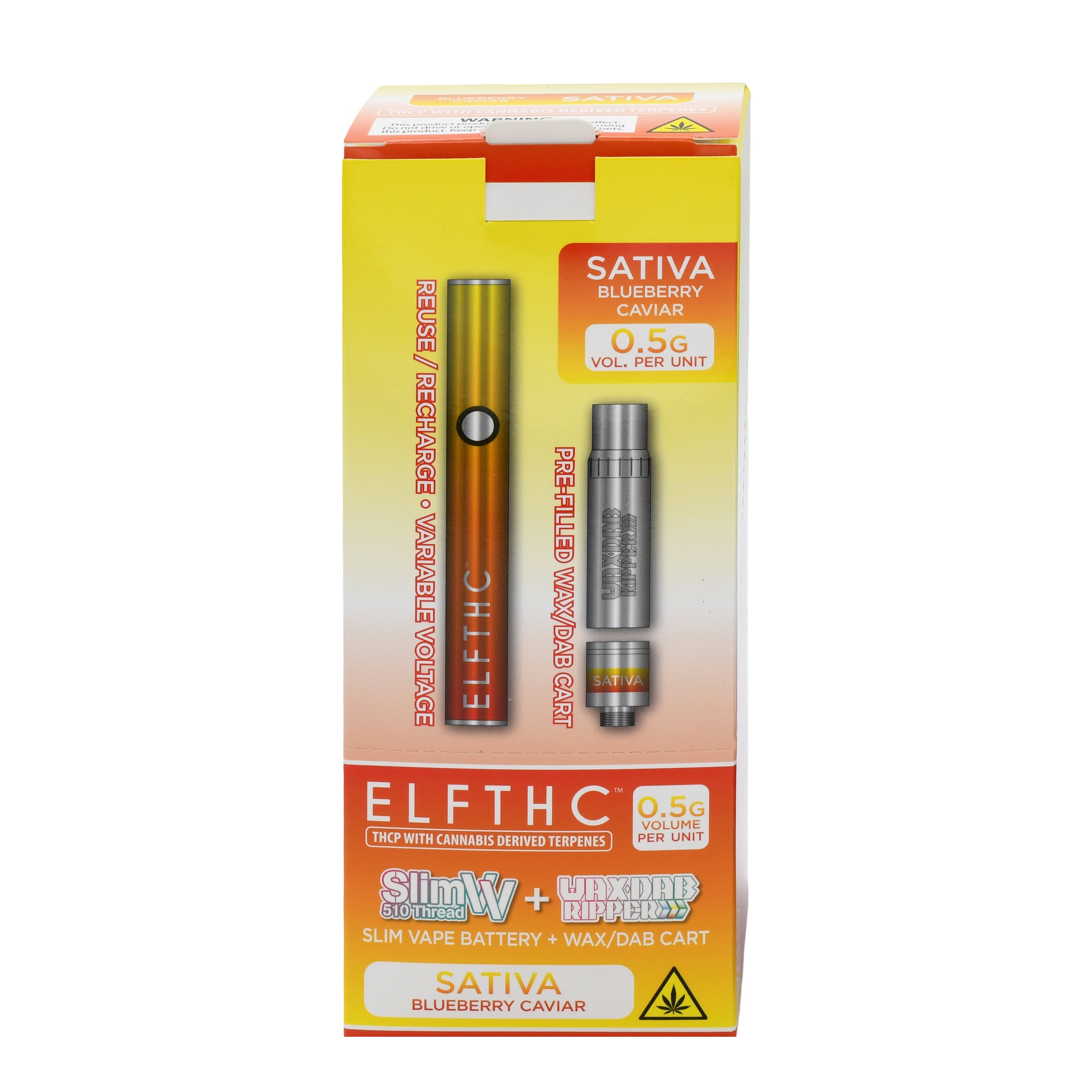 Elf THC Slim VV Dab Pen - 5 PACK