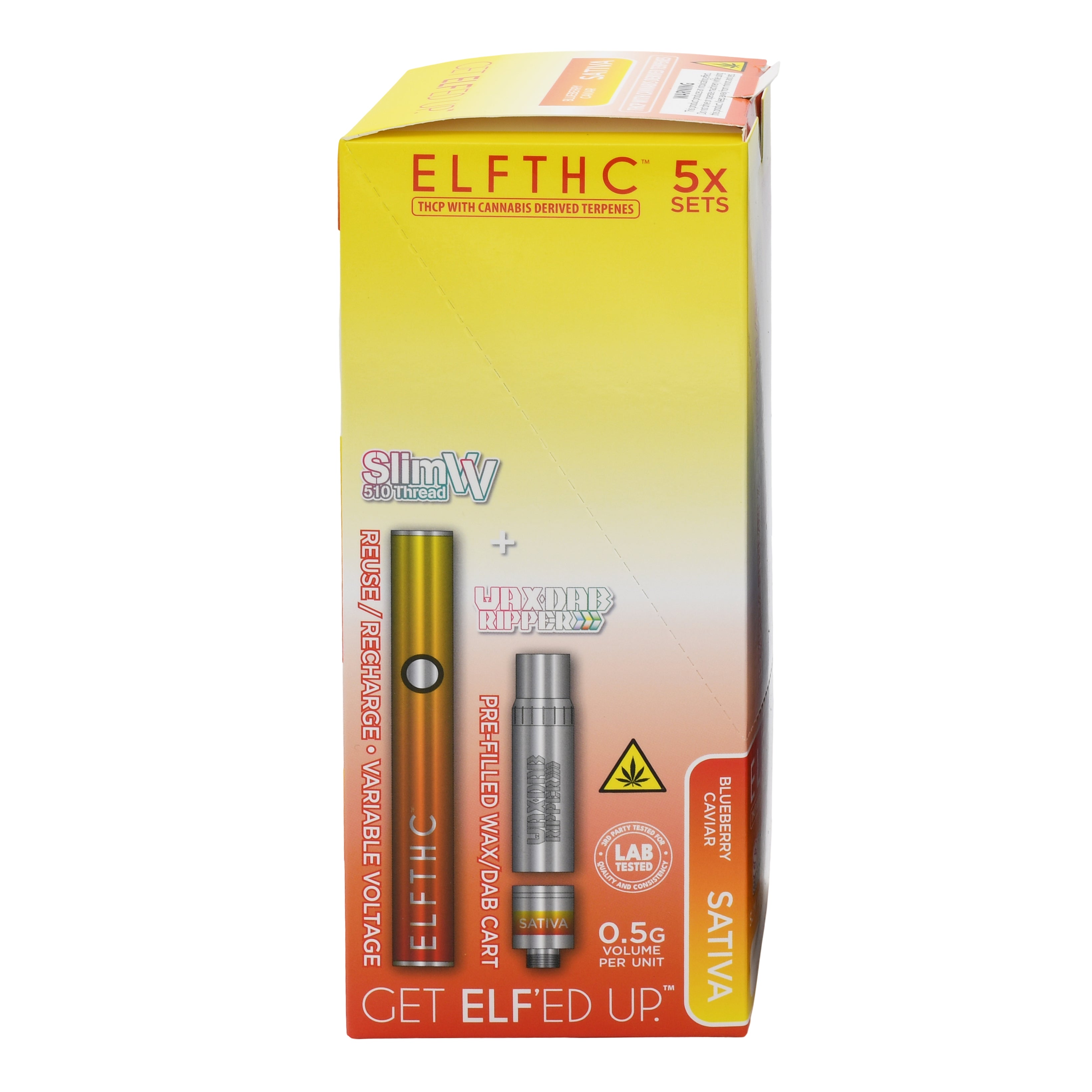 Elf THC Slim VV Dab Pen - 5 PACK